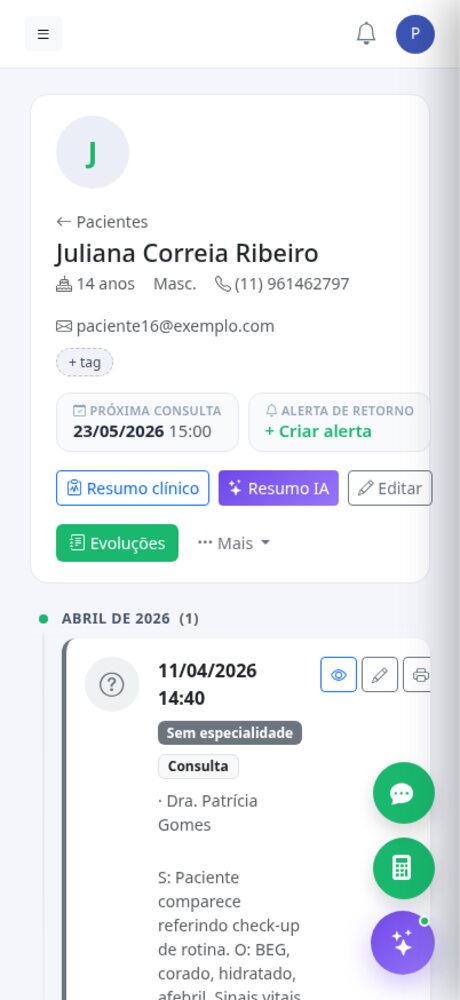 OCR de exames com IA no celular
